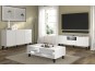 Холна маса RAVENNA MDF HG 90x60 (бяло мат/бяло гланц)